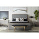 Tometi Chacha Grey Bed, Queen